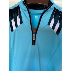 Tail Shirt Womens Small Sleeveless Aqua Golf White Label Pickleball golf